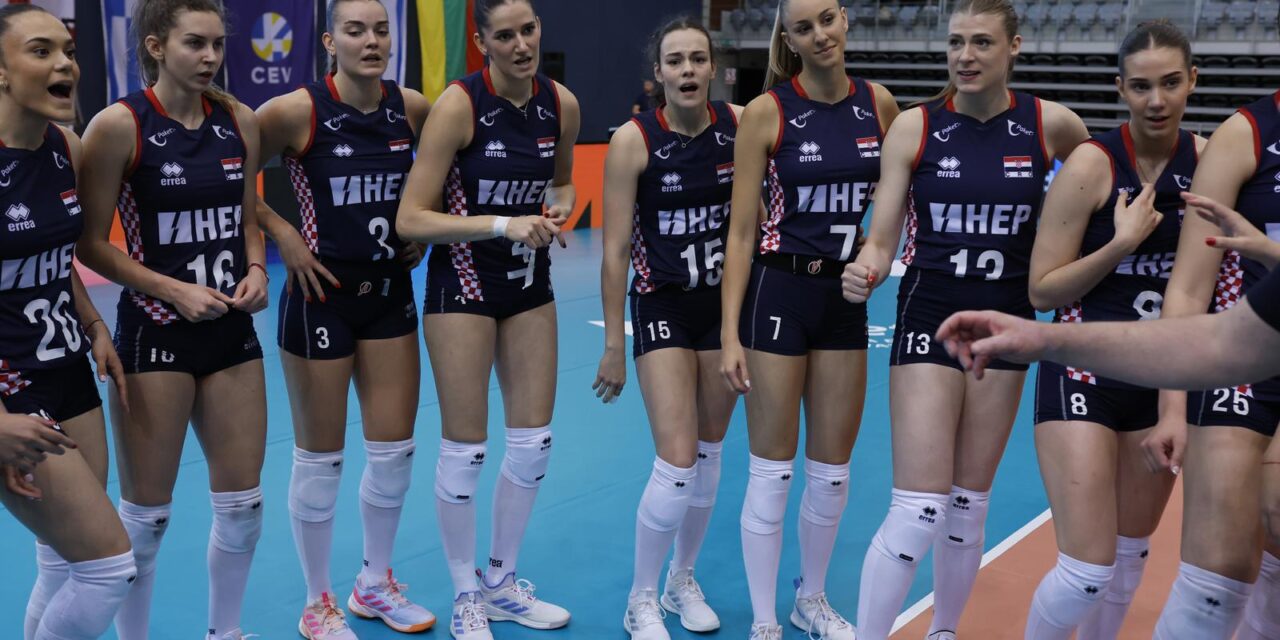 Osijek: Susret Hrvatske i Litve u 3 . kolu Europske lige za odbojkašice