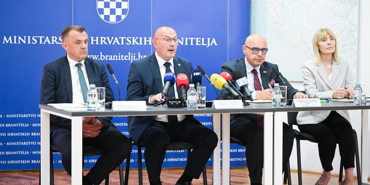 Zagreb: Predstavljen nacrt izmjena zakona o hrvatskim braniteljima i vojnim mirovinama