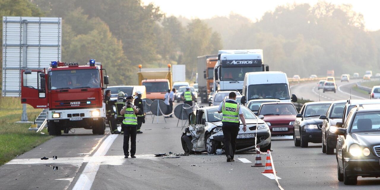 Zagreb: Jedna je osoba poginula u sudaru na autocesti Zagreb-Karlovac