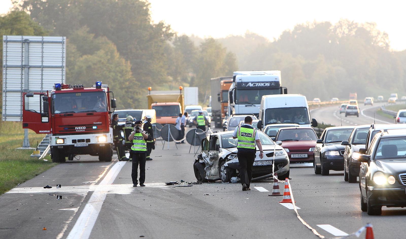 Zagreb: Jedna je osoba poginula u sudaru na autocesti Zagreb-Karlovac