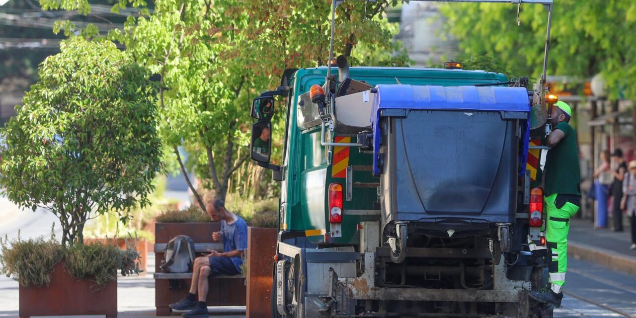 Zagreb: Djelatnici Čistoče obavljaju svoje svakodnevne zadatke