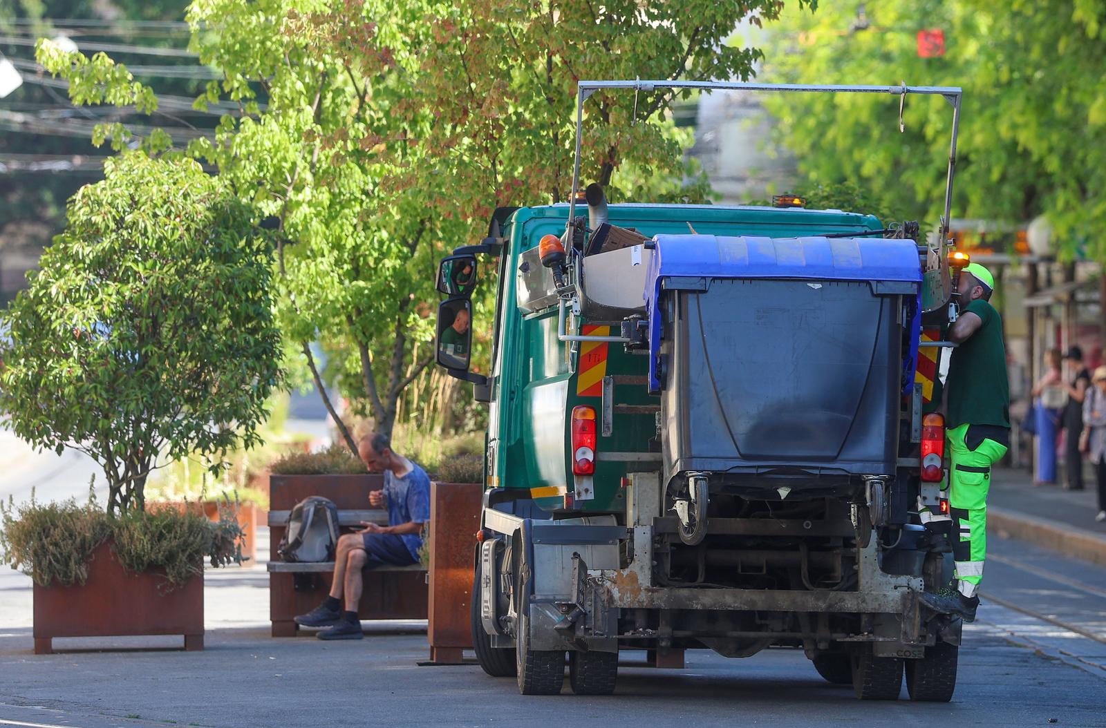 Zagreb: Djelatnici Čistoče obavljaju svoje svakodnevne zadatke