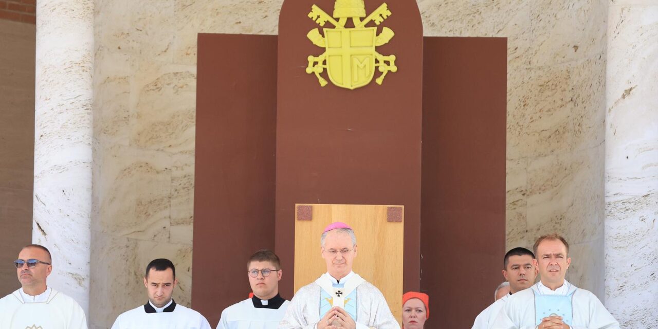 Misno slavlje u Mariji Bistrici povodom blagdana Velike Gospe
