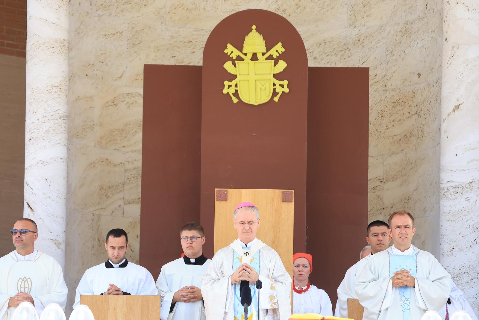 Misno slavlje u Mariji Bistrici povodom blagdana Velike Gospe
