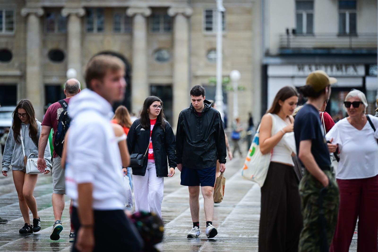 Zagreb: Subotnja gužva u gradu