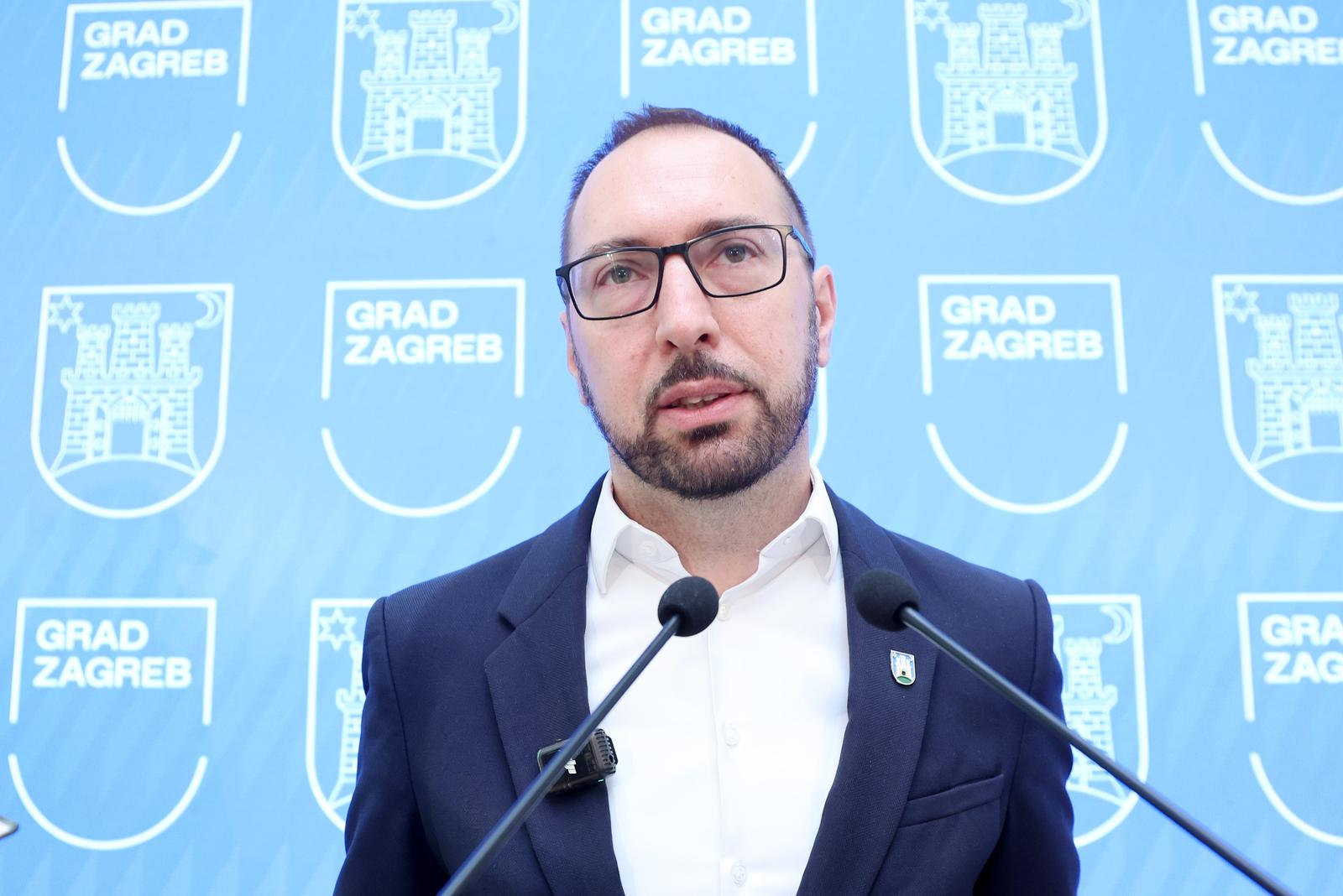 Zagreb: Redovna konferencija za medije gradonačelnika Tomaševića