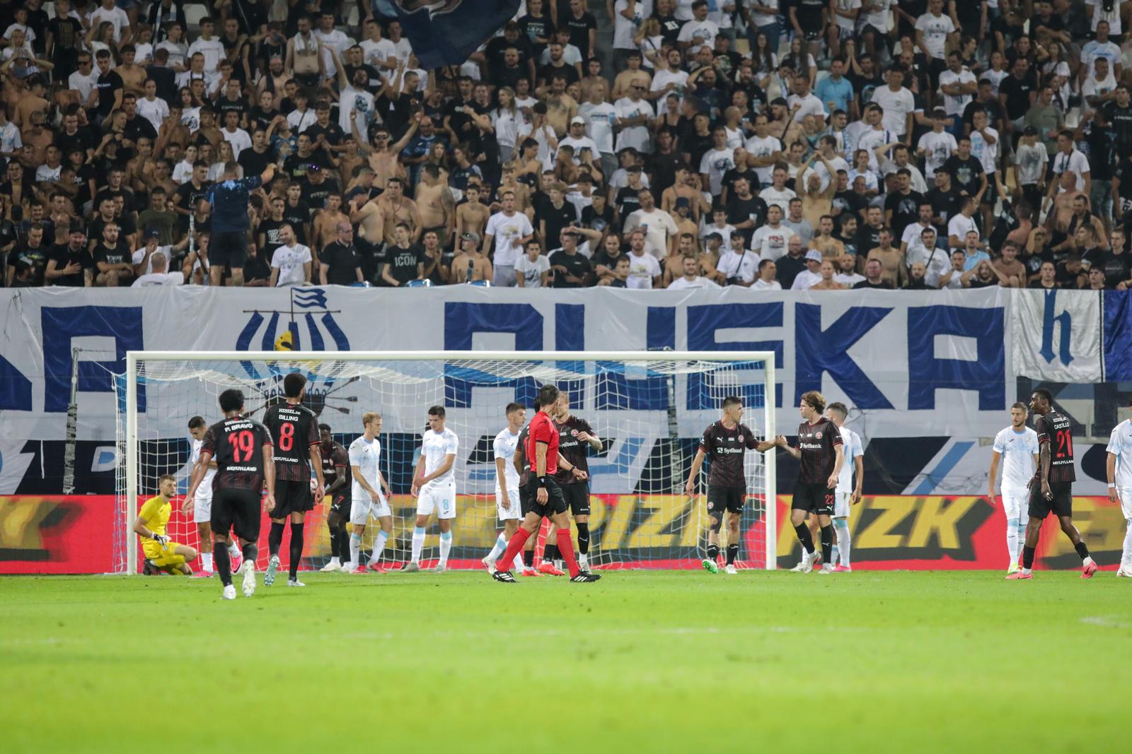 Rijeka: Rijeka i Midtjylland sastali se u UEFA Konferencijskoj ligi