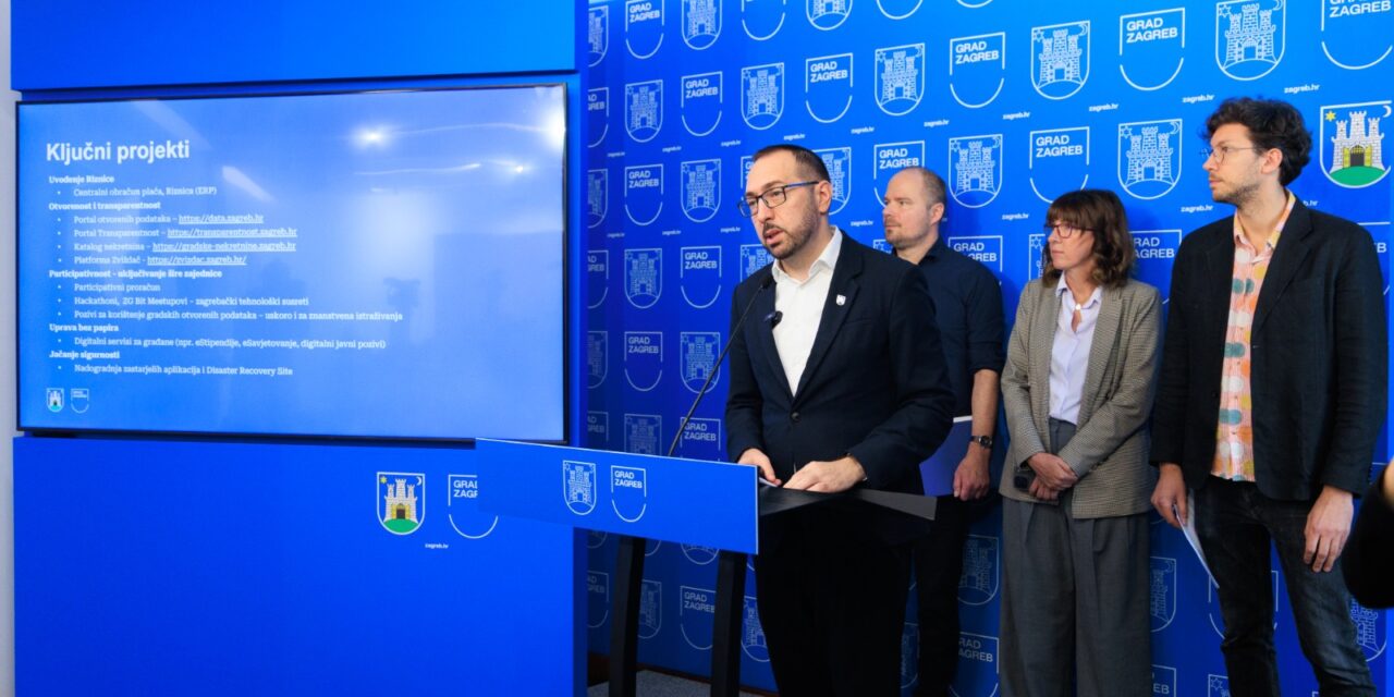 260915_Gradonačelnik Tomašević predstavio rezultate digitalne transformacije gradske uprave