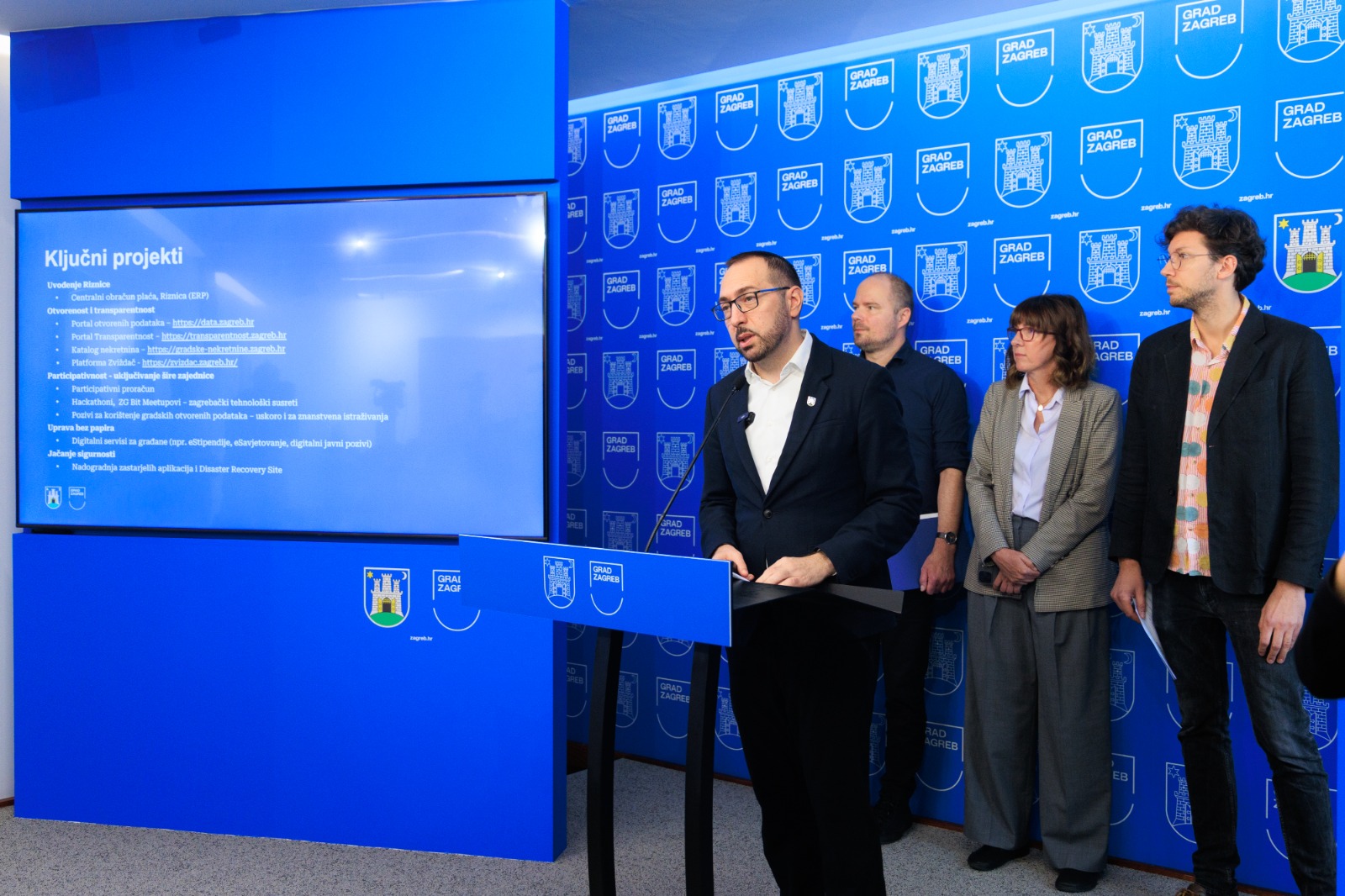 260915_Gradonačelnik Tomašević predstavio rezultate digitalne transformacije gradske uprave