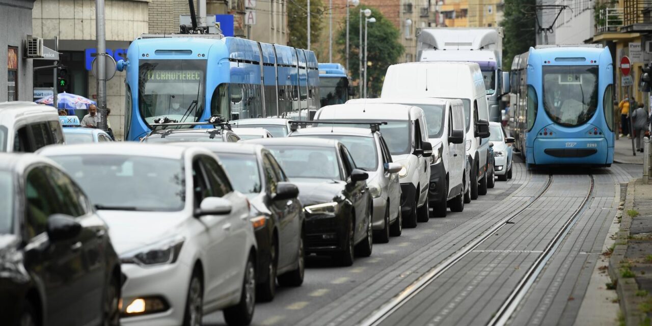 Zagreb: Stvaraju se gužve zbog radova na rekonstrukciji tramvajske pruge u Ilici