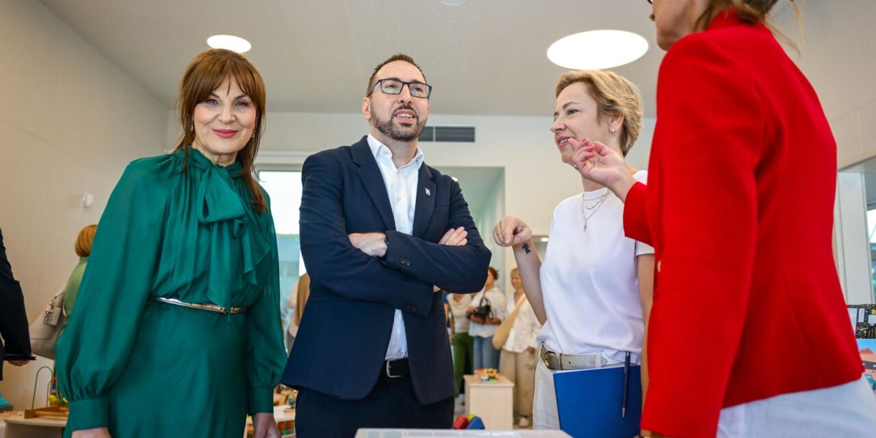 Zagreb: Otvorenje dječeg vrtića Milana Sachsa na Borovju