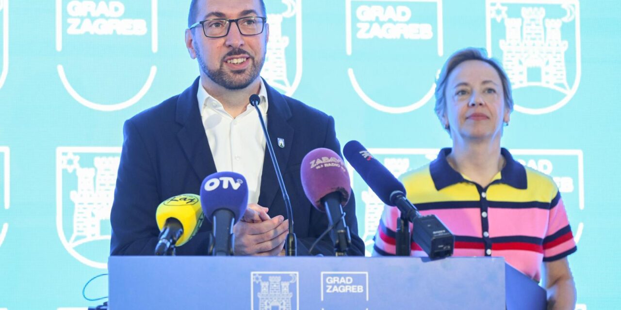 Zagreb: Redovna konferencija za medije gradonačelnika Grada Zagreba Tomislava Tomaševića