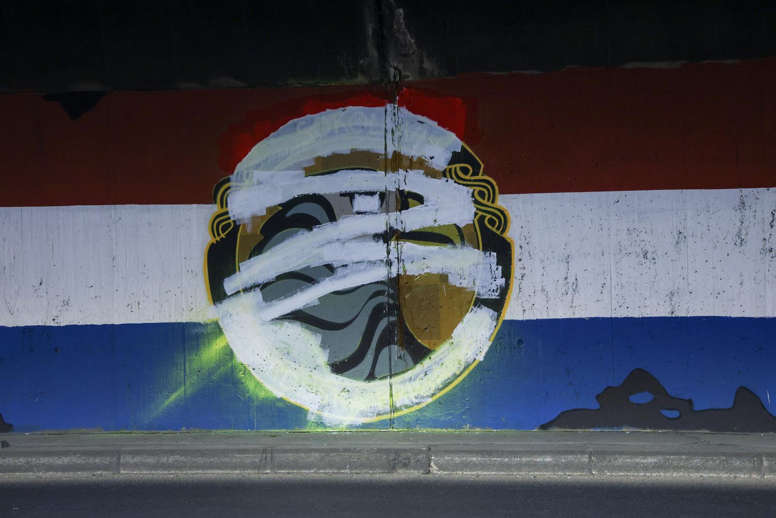Zagreb: Počela sanacija pošaranih murala