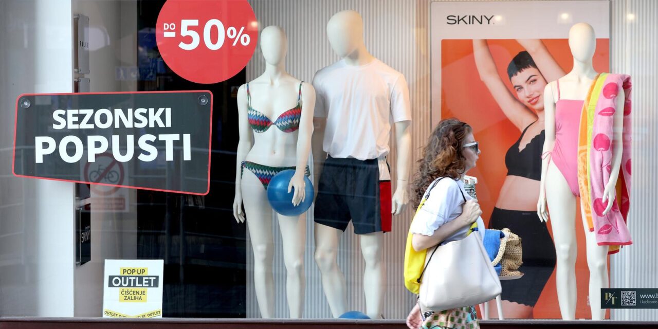 Zagreb: U tijeku sezonska sniženja