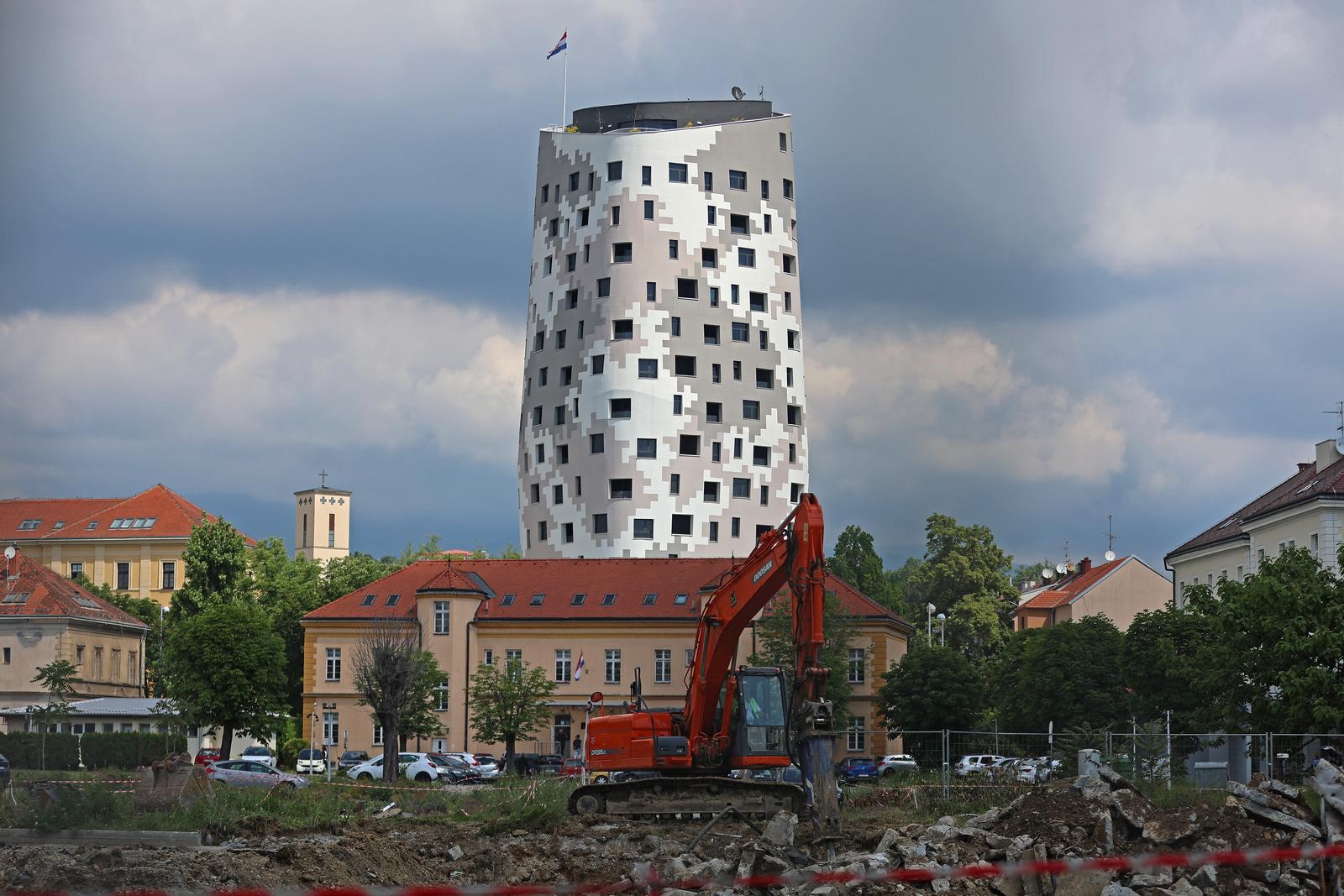 Zagreb: Na Trgu pravde počela je izgradnja zgrade javne i društvene namjene