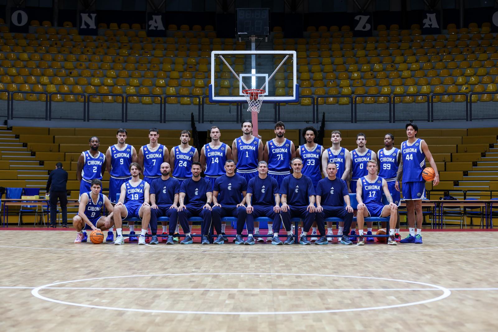 Zagreb: Media day KK Cibona povodom početka nove sezone 2026./27.