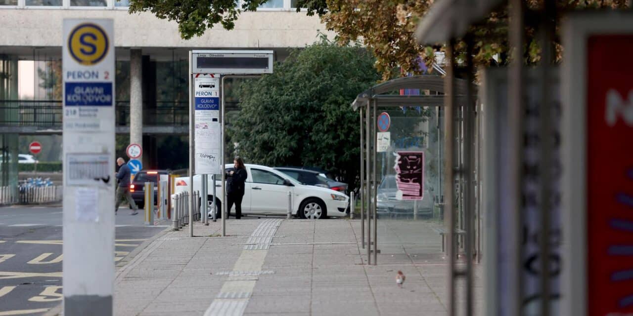Zagreb: Štrajk ZET-a na Glavnom kolodvoru