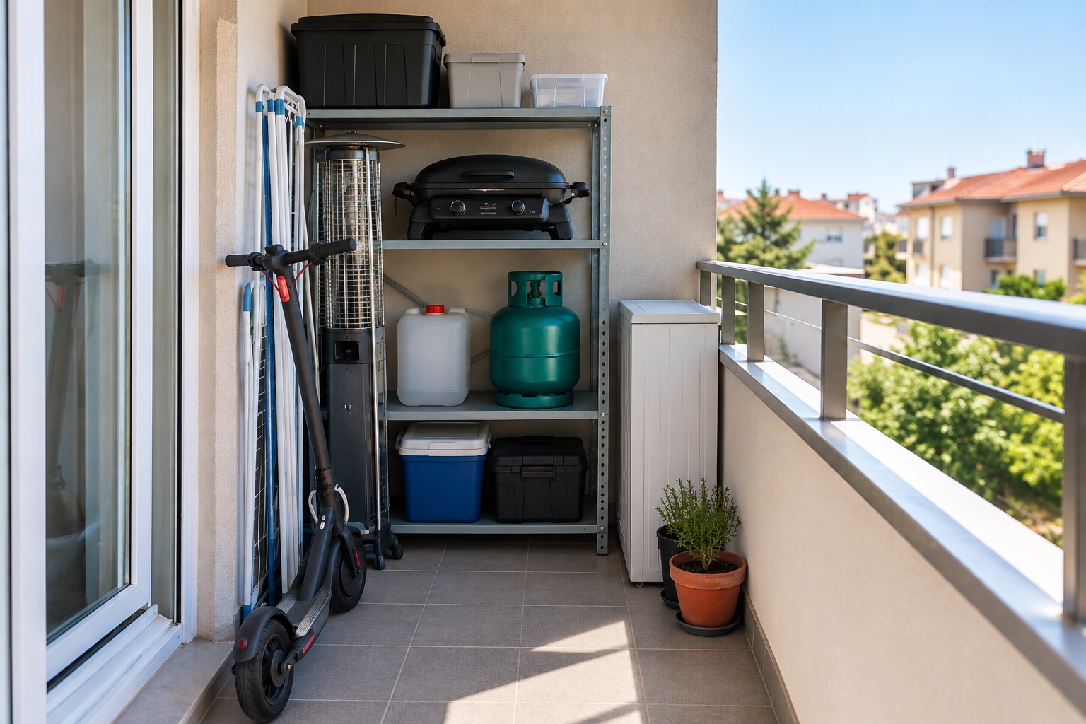 balkon ostava