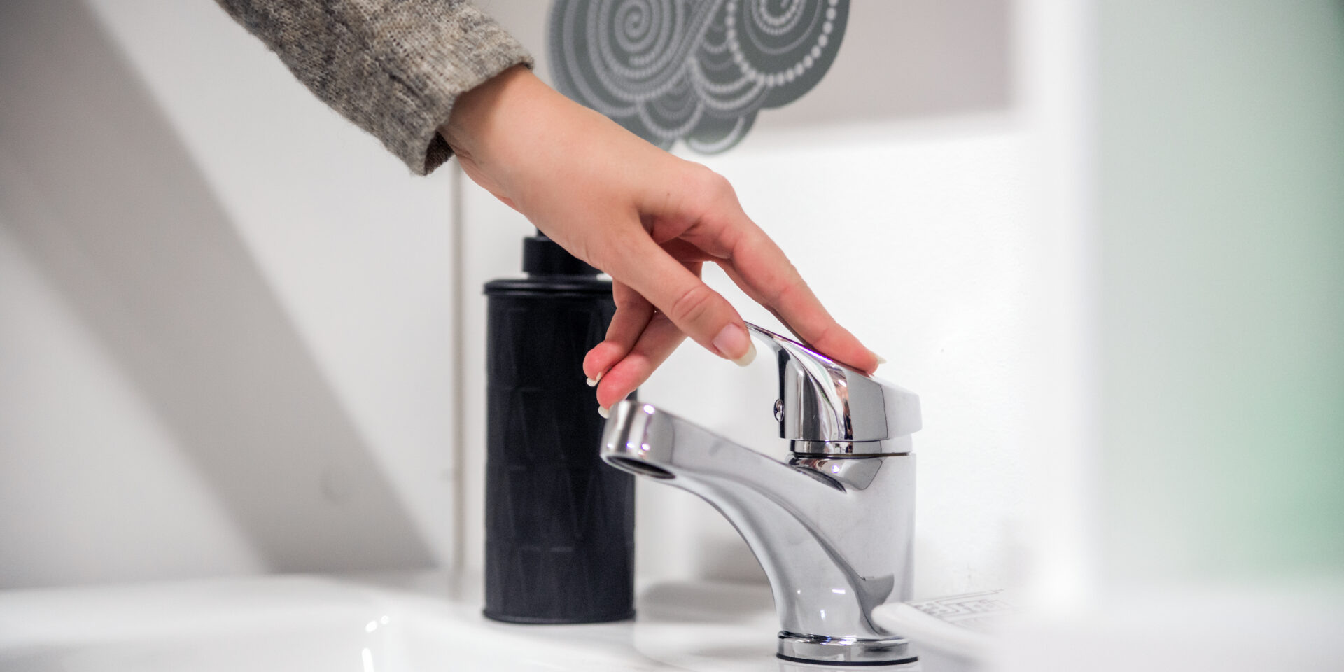 Hygiene. Cleaning Hands. Washing hands. woman wash their hands