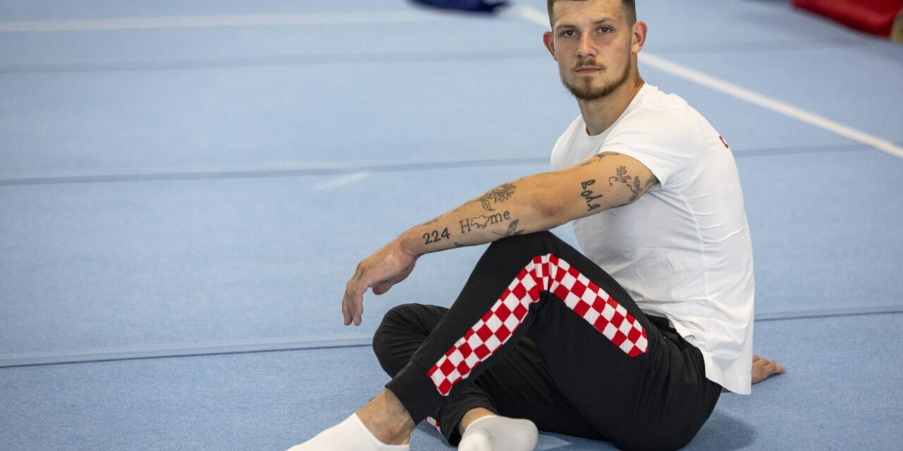 Osijek: Ilija Kovtun, gimnastičar iz Ukrajine