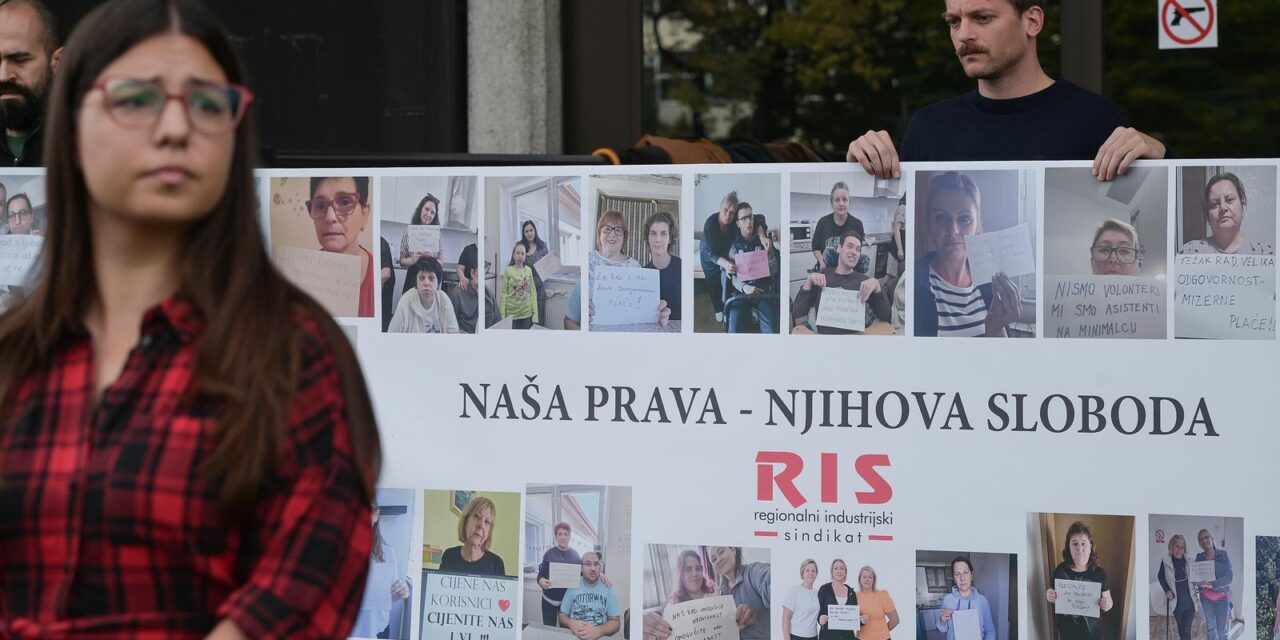 Zagreb: Akcija podrške osobnim asistentima