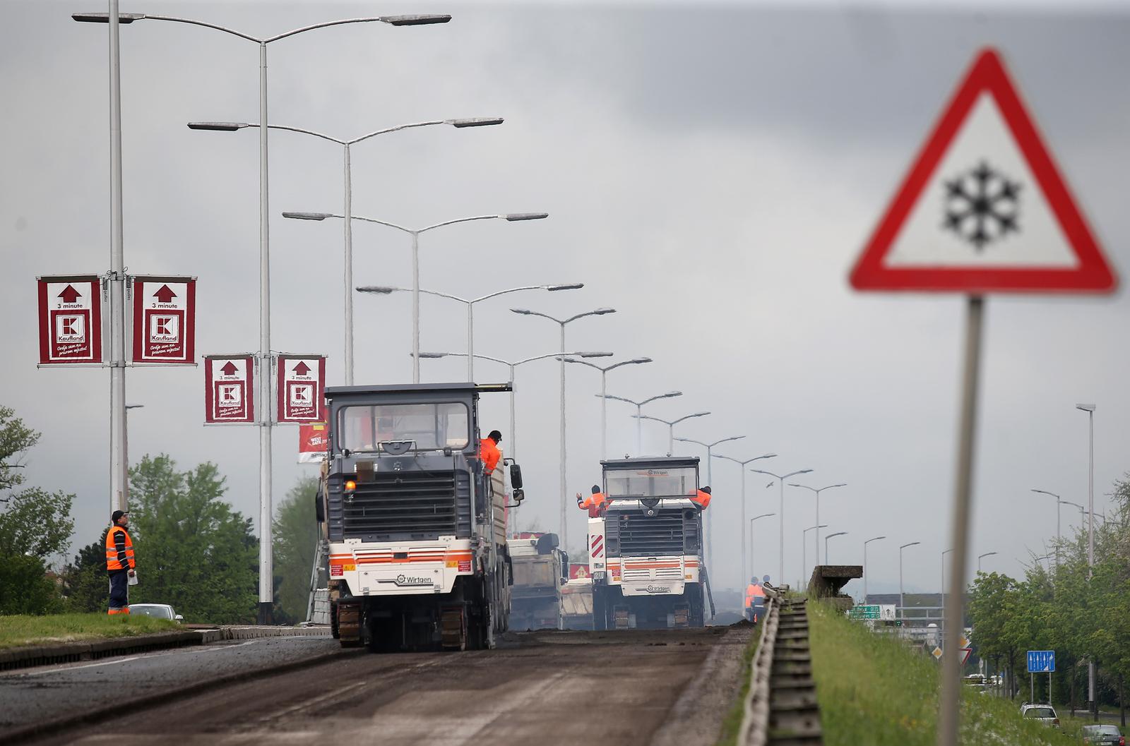 Zagreb: Radovi na sjevernoj kolni?koj traci Zagreba?ke avenije