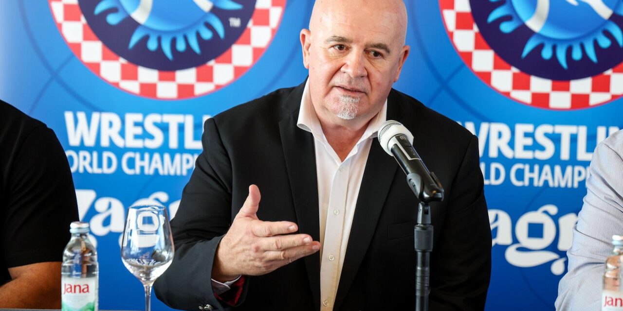 Zagreb: Konferencija za medije uoči Svjetskog prvenstva u hrvanju