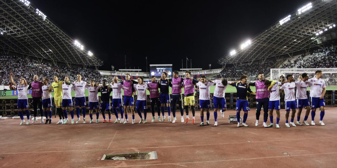 Hajduk pobijedio Ajax u 1. kolu Konferencijske lige
