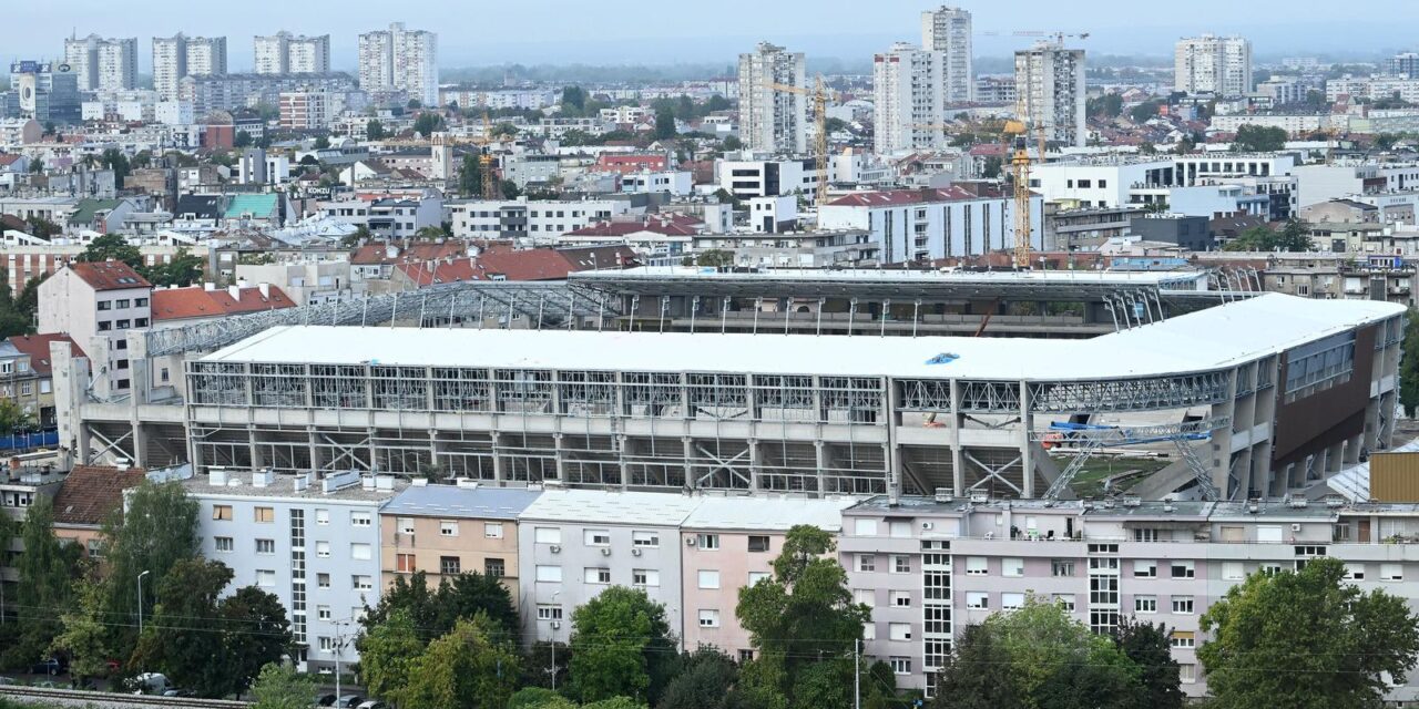 Zagreb: Stadion u Kranjčevićevoj u izgradnji