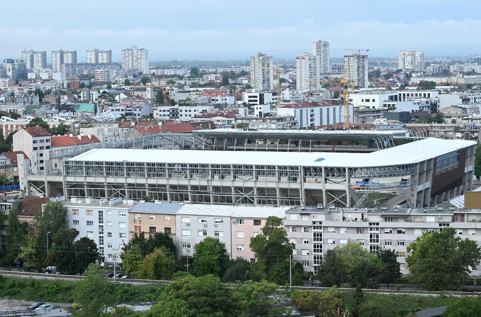 Zagreb: Stadion u Kranjčevićevoj u izgradnji