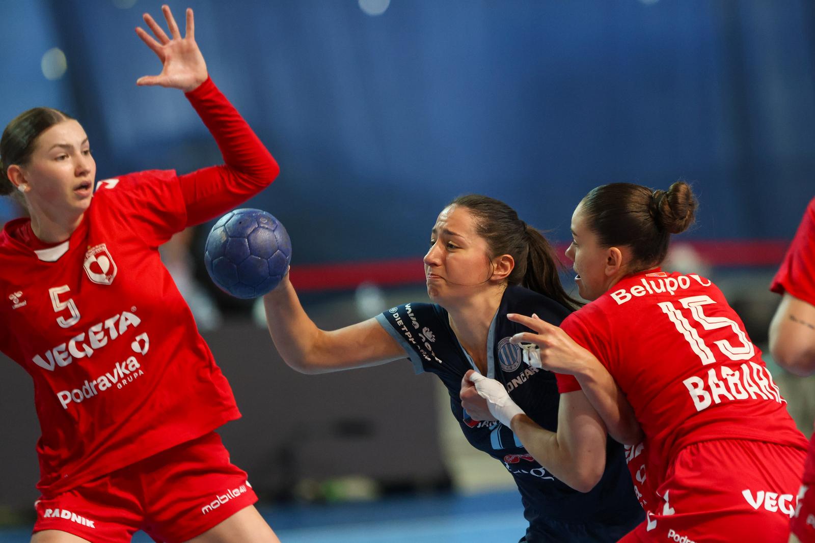 Poreč: Finale Hrvatskog kupa za rukometašice, RK Podravka – RK Lokomotiva