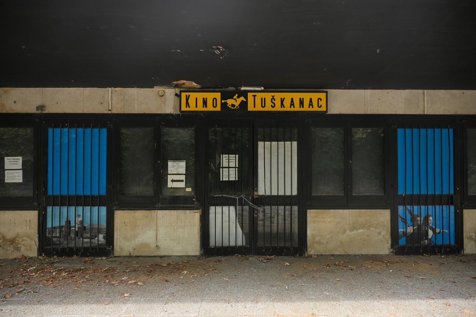 Zagreb: Kino Tuškanac jutro nakon požara