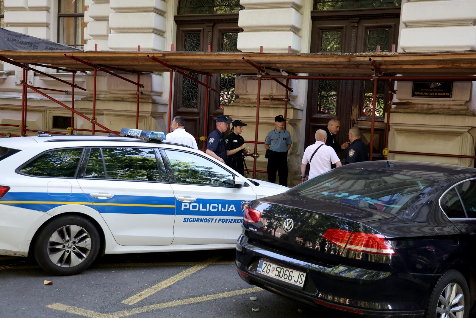 Na Županijski sud u Zagrebu stigla dojava o bombi