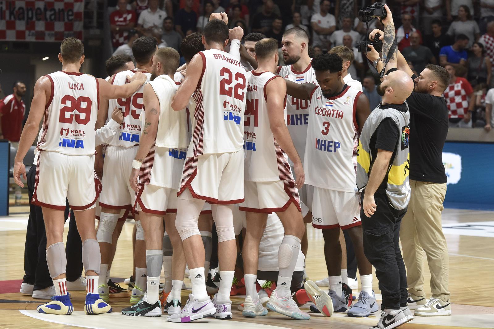 Zadar: Kvalifikacije za FIBA Svjetsko prvenstvo, Hrvatska – Latvija