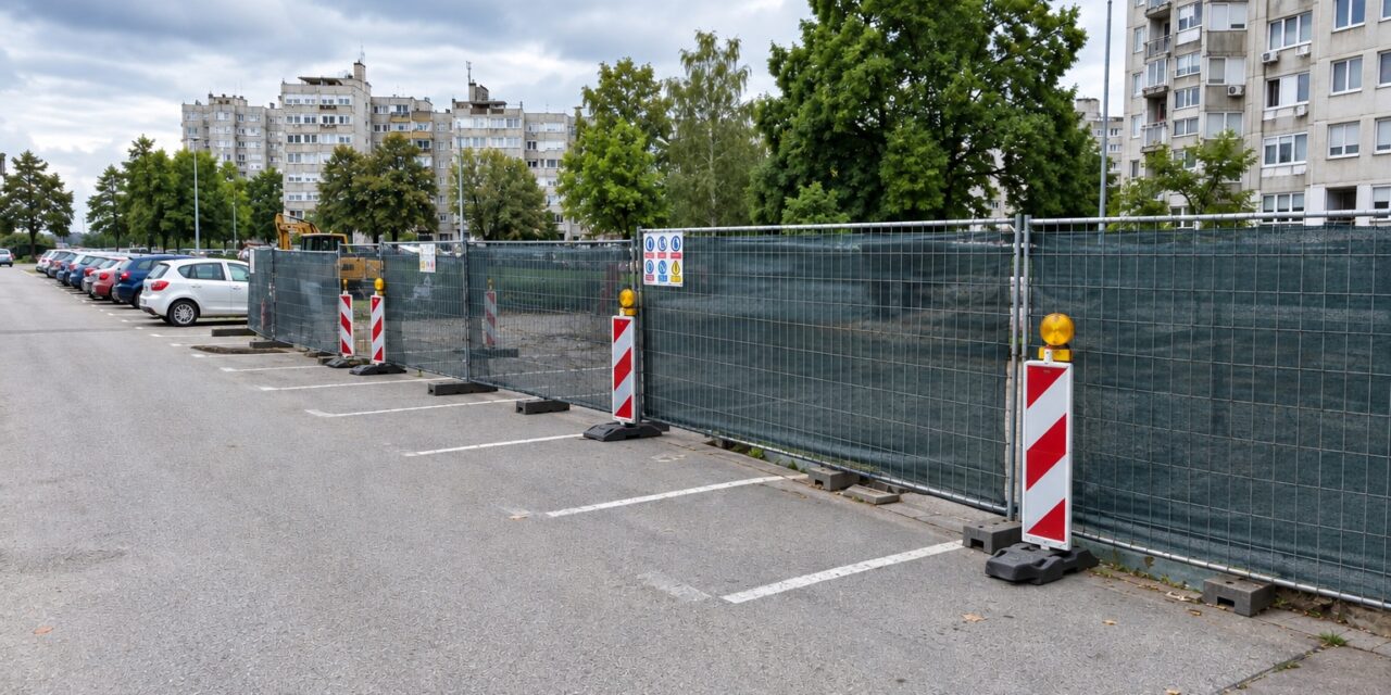 gradilište parkiralište